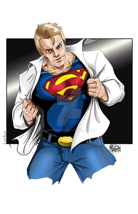 blond superman